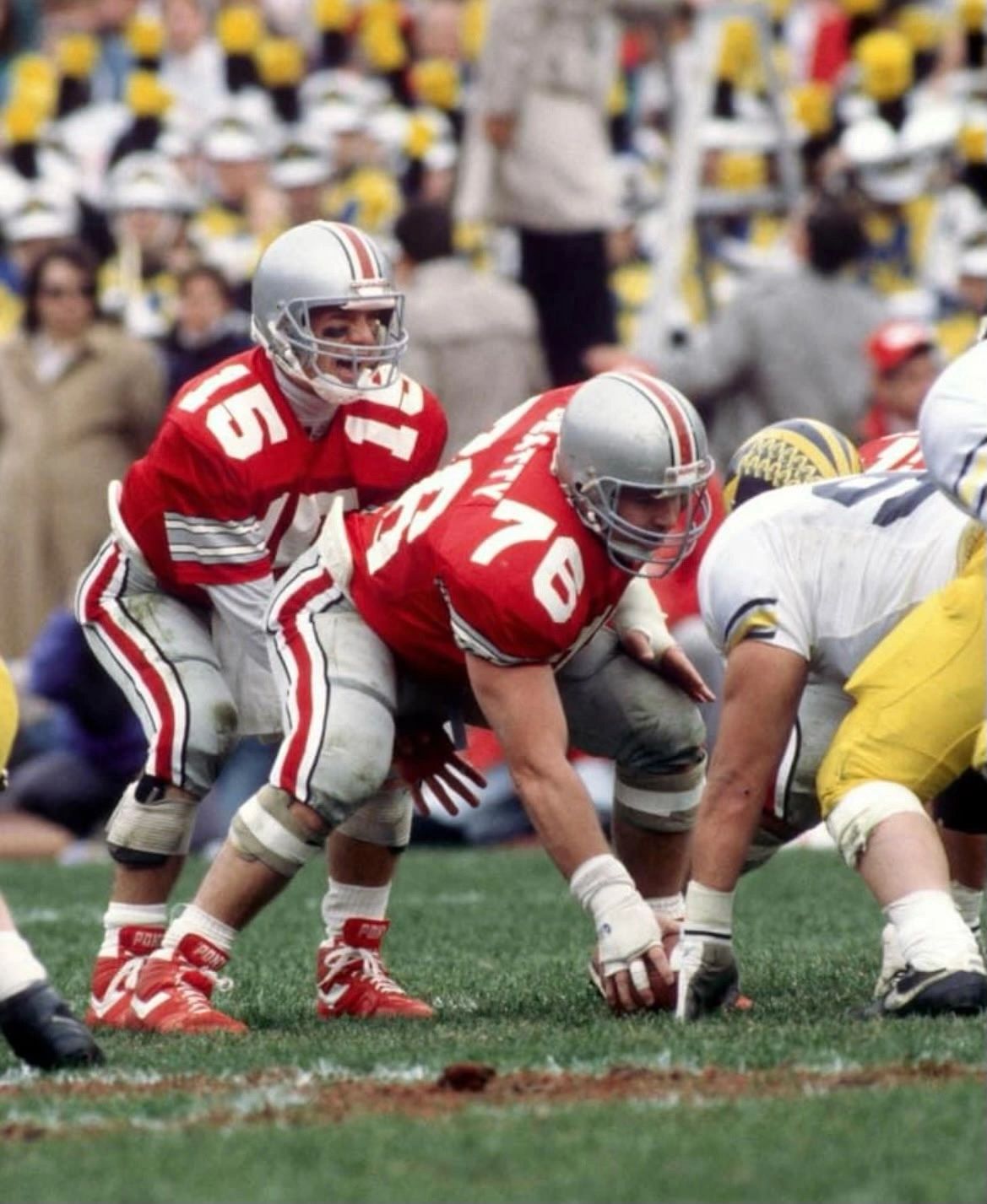 Ohio State offense at the line of scrimmage — Dan #76